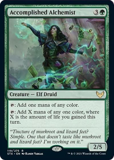 Accomplished Alchemist Strixhaven: School of Mages Magic card