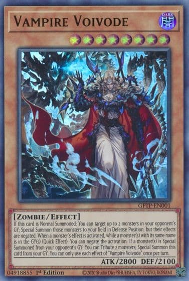 Vampire Voivode Ghosts From the Past Yu-Gi-Oh! card