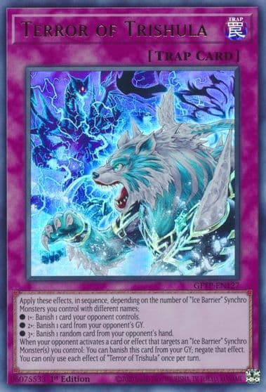 Terror of Trishula Ghosts From the Past Yu-Gi-Oh! card