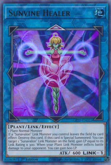 Sunvine Healer Ghosts From the Past Yu-Gi-Oh! card