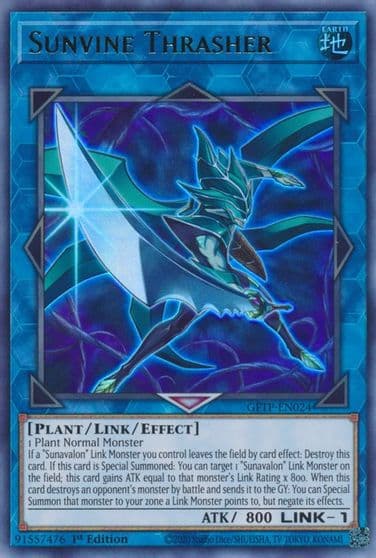 Sunvine Thrasher Ghosts From the Past Yu-Gi-Oh! card