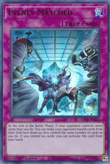 Evenly Matched Ghosts From the Past Yu-Gi-Oh! card
