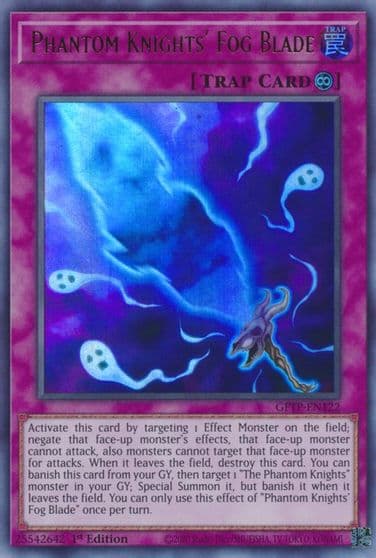 Phantom Knights Fog Blade Ghosts From the Past Yu-Gi-Oh! card