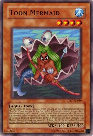 Toon Mermaid Dark Beginning 1 Yu-Gi-Oh! card