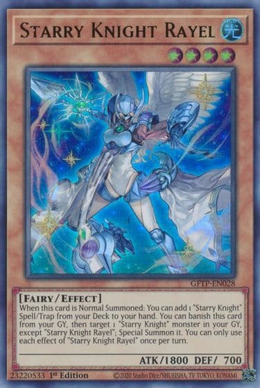 Starry Knight Rayel Ghosts From the Past Yu-Gi-Oh! card