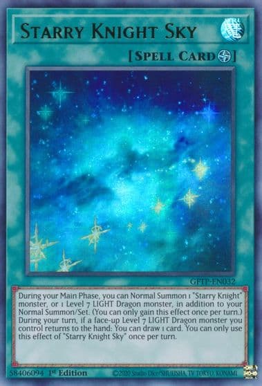 Starry Knight Sky Ghosts From the Past Yu-Gi-Oh! card