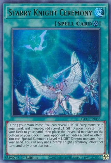 Starry Knight Ceremony Ghosts From the Past Yu-Gi-Oh! card