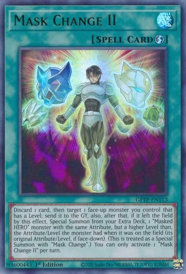 Mask Change II Ghosts From the Past Yu-Gi-Oh! card