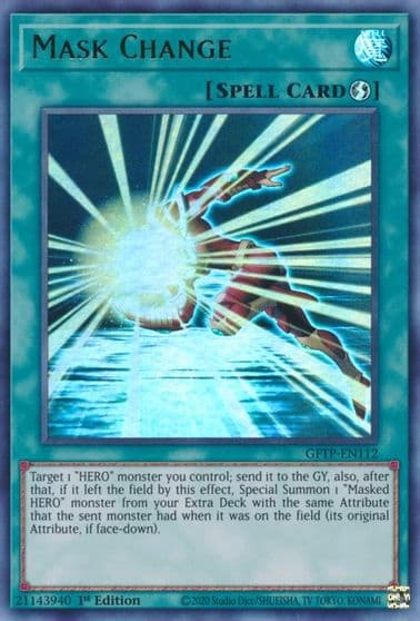 Mask Change Ghosts From the Past Yu-Gi-Oh! card