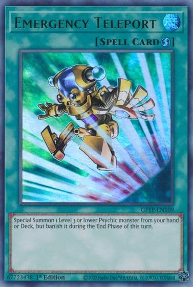Emergency Teleport Ghosts From the Past Yu-Gi-Oh! card