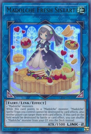 Madolche Fresh Sistart Ghosts From the Past Yu-Gi-Oh! card