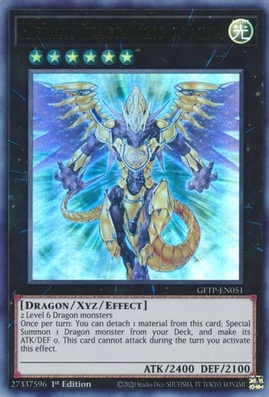 Hieratic Dragon King of Atum Ghosts From the Past Yu-Gi-Oh! card