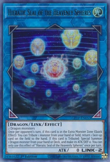 Hieratic Seal of the Heavenly Spheres Ghosts From the Past Yu-Gi-Oh! card