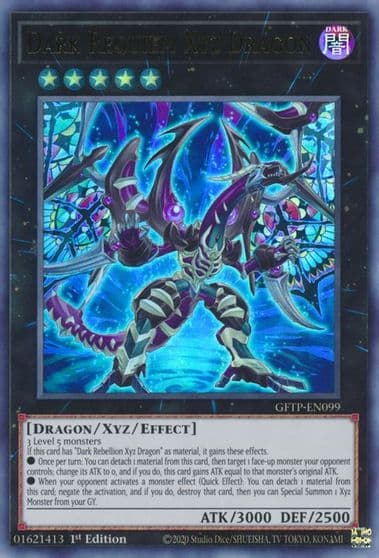Dark Requiem Xyz Dragon Ghosts From the Past Yu-Gi-Oh! card
