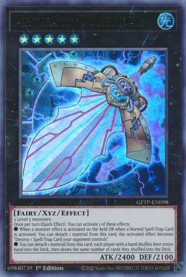 Artifact Durendal Ghosts From the Past Yu-Gi-Oh! card