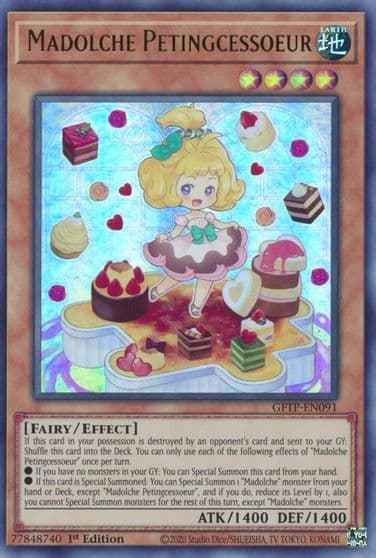 Madolche Petingcessoeur Ghosts From the Past Yu-Gi-Oh! card