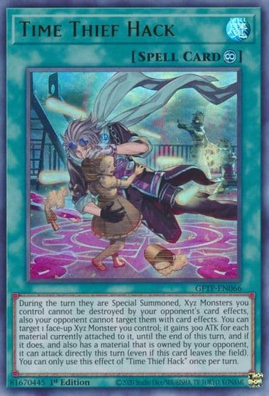 Time Thief Hack Ghosts From the Past Yu-Gi-Oh! card