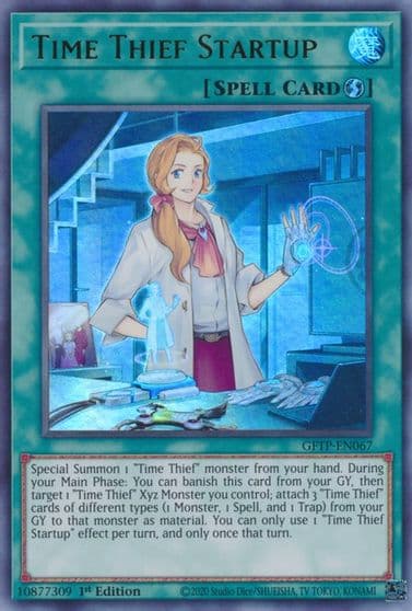 Time Thief Startup Ghosts From the Past Yu-Gi-Oh! card