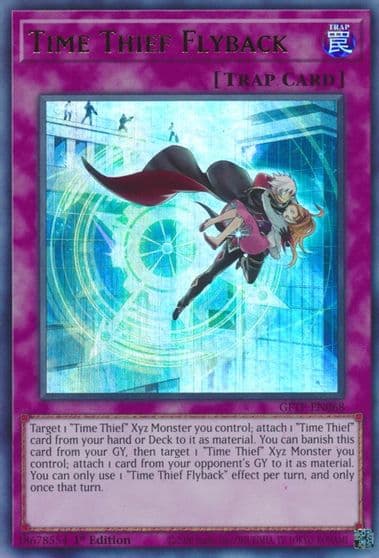 Time Thief Flyback Ghosts From the Past Yu-Gi-Oh! card