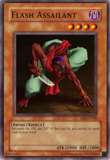 Flash Assailant Dark Beginning 1 Yu-Gi-Oh! card