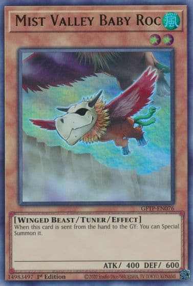Mist Valley Baby Roc Ghosts From the Past Yu-Gi-Oh! card