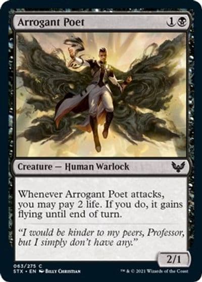 Arrogant Poet Strixhaven: School of Mages Magic card