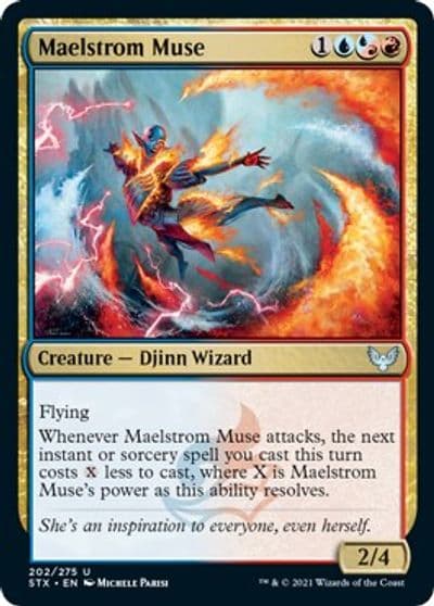 Maelstrom Muse Strixhaven: School of Mages Magic card
