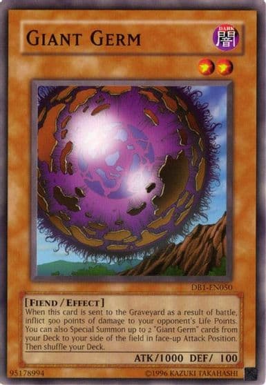 Giant Germ Dark Beginning 1 Yu-Gi-Oh! card