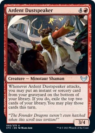 Ardent Dustspeaker Strixhaven: School of Mages Magic card
