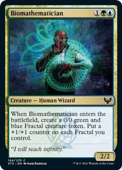 Biomathematician Strixhaven: School of Mages Magic card