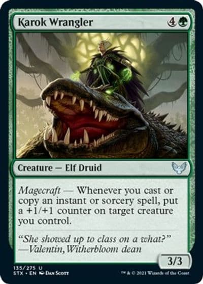 Karok Wrangler Strixhaven: School of Mages Magic card