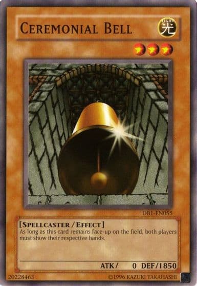 Ceremonial Bell Dark Beginning 1 Yu-Gi-Oh! card