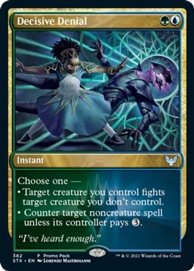 Decisive Denial Promo Pack: Strixhaven Magic card