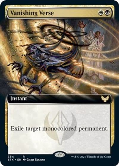 Vanishing Verse Extended Art Strixhaven: School of Mages Magic card