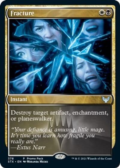 Fracture Promo Pack: Strixhaven Magic card