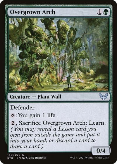 Overgrown Arch Strixhaven: School of Mages Magic card