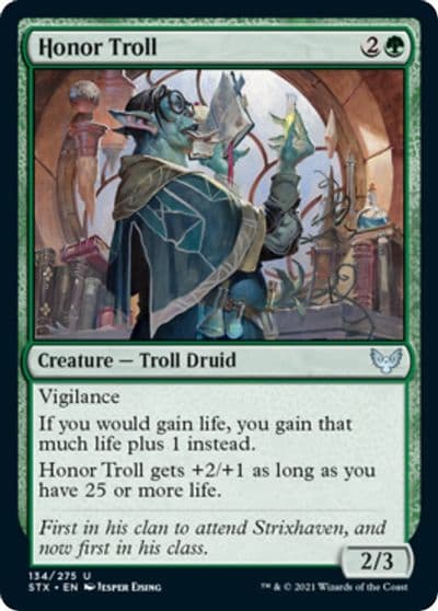 Honor Troll Strixhaven: School of Mages Magic card