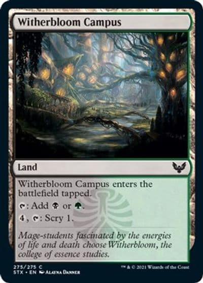 Witherbloom Campus Strixhaven: School of Mages Magic card