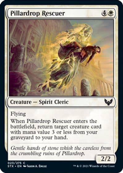 Pillardrop Rescuer Strixhaven: School of Mages Magic card