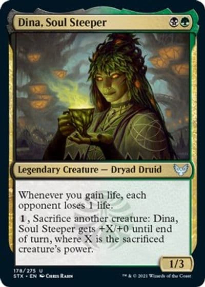 Dina Soul Steeper Strixhaven: School of Mages Magic card