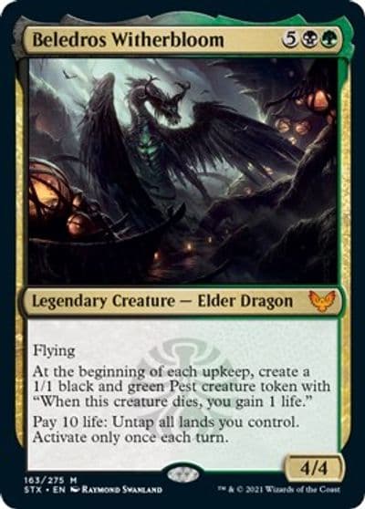 Beledros Witherbloom Strixhaven: School of Mages Magic card