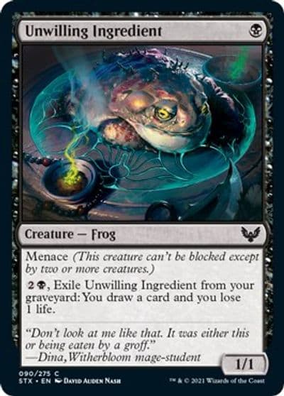 Unwilling Ingredient Strixhaven: School of Mages Magic card
