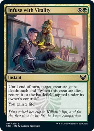 Infuse with Vitality Strixhaven: School of Mages Magic card