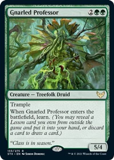 Gnarled Professor Strixhaven: School of Mages Magic card