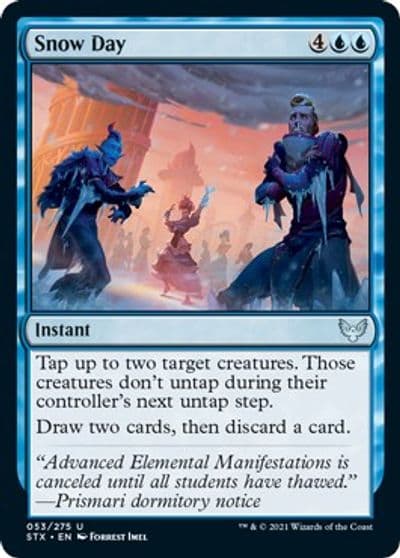 Snow Day Strixhaven: School of Mages Magic card