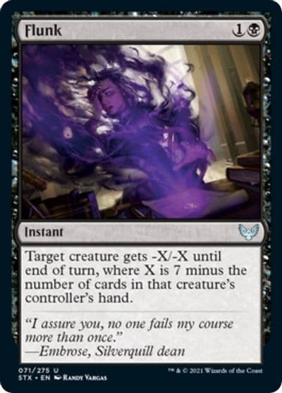 Flunk Strixhaven: School of Mages Magic card
