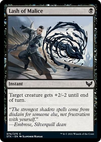 Lash of Malice Strixhaven: School of Mages Magic card