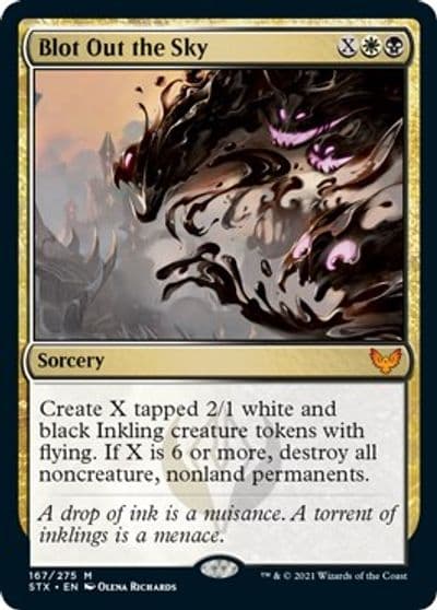 Blot Out the Sky Strixhaven: School of Mages Magic card