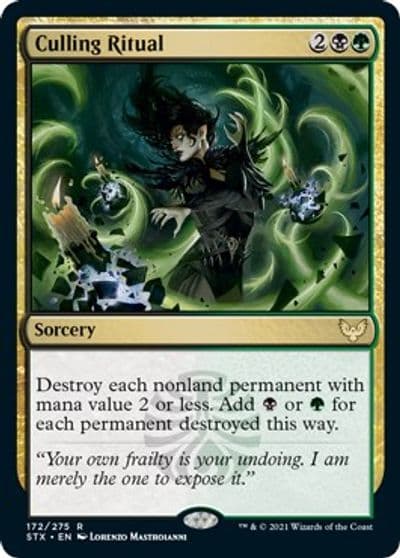 Culling Ritual Strixhaven: School of Mages Magic card