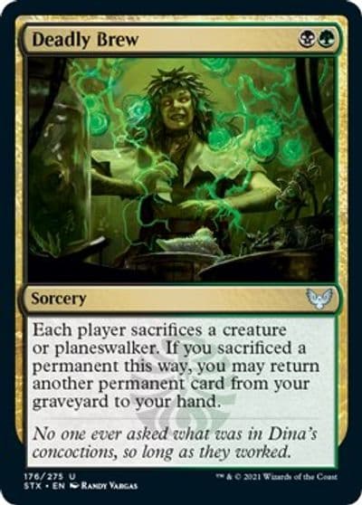 Deadly Brew Strixhaven: School of Mages Magic card